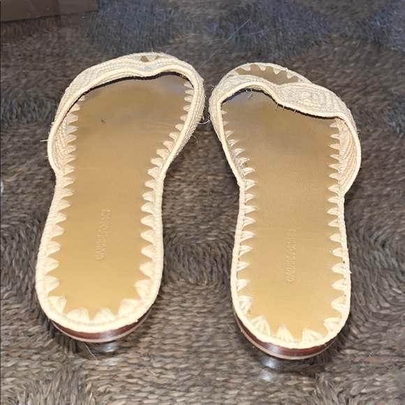 Carrie Forbes Naima Slides, Natural Raffia - 38 - Picture 4 of 6